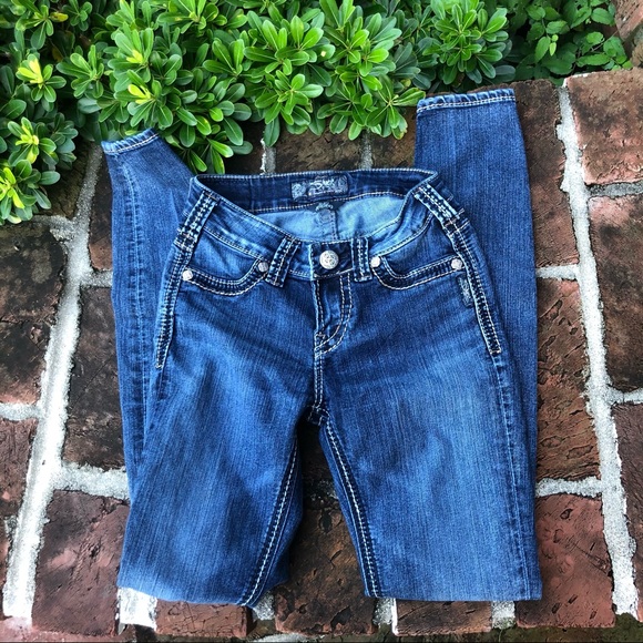 Silver Jeans Denim - Silver Suki Jegging medium wash jeans size  24